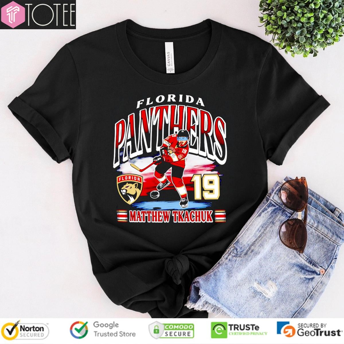 19 Matthew Tkachuk Florida Panthers Hockey T-shirt