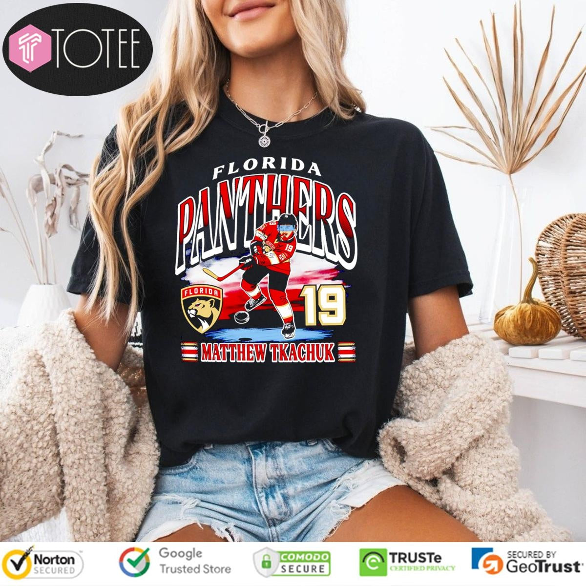 19 Matthew Tkachuk Florida Panthers Hockey T-shirt