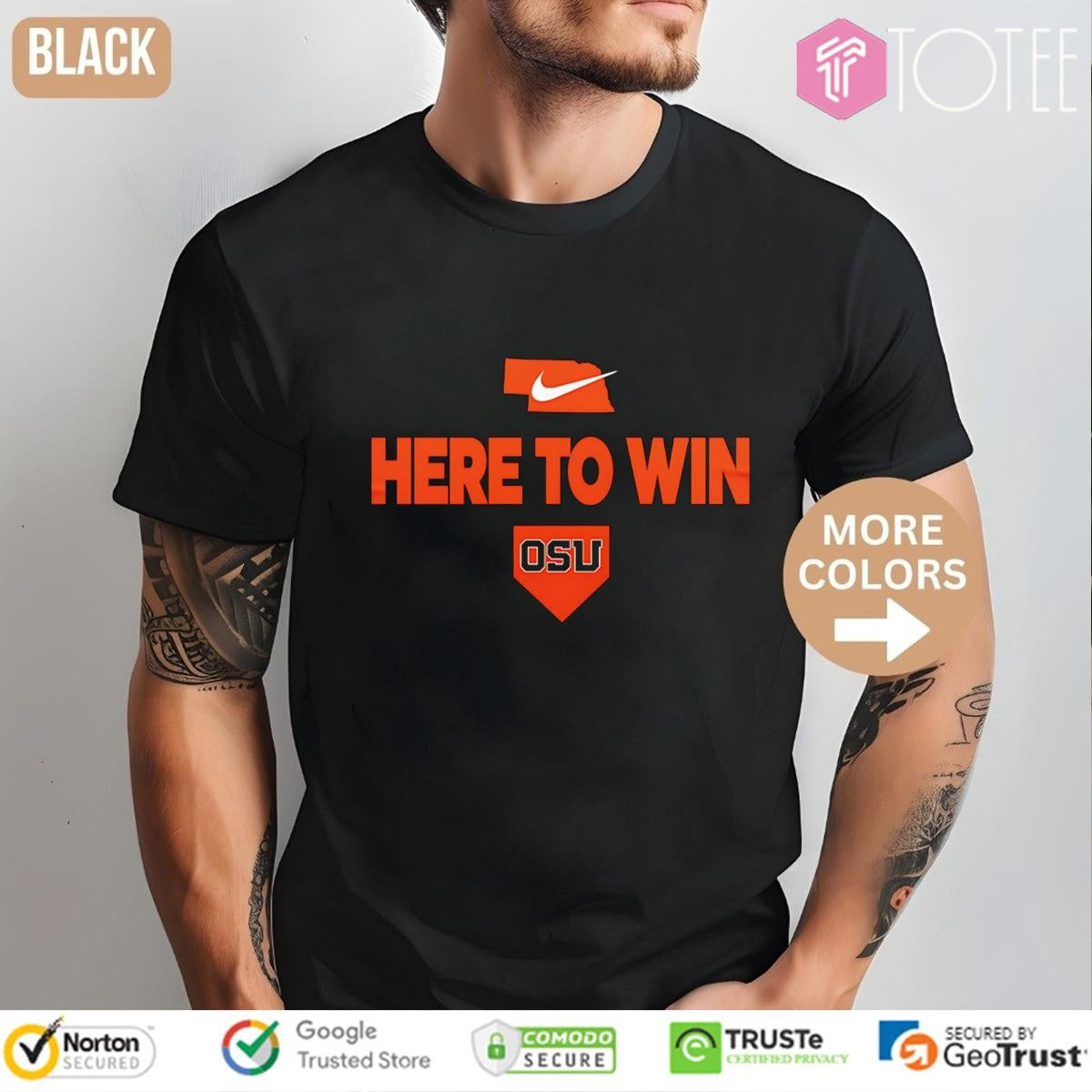 2025 Here To Win Oregon State Baseball T-shirt