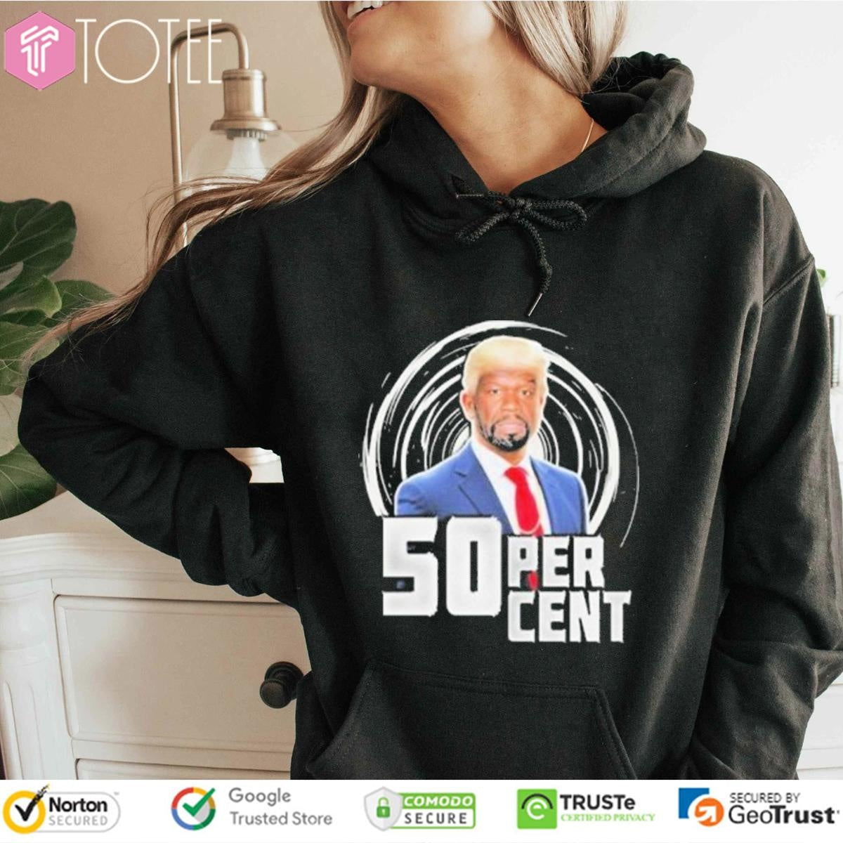 50 Percent Donald Trump X 50 Cent T-shirt