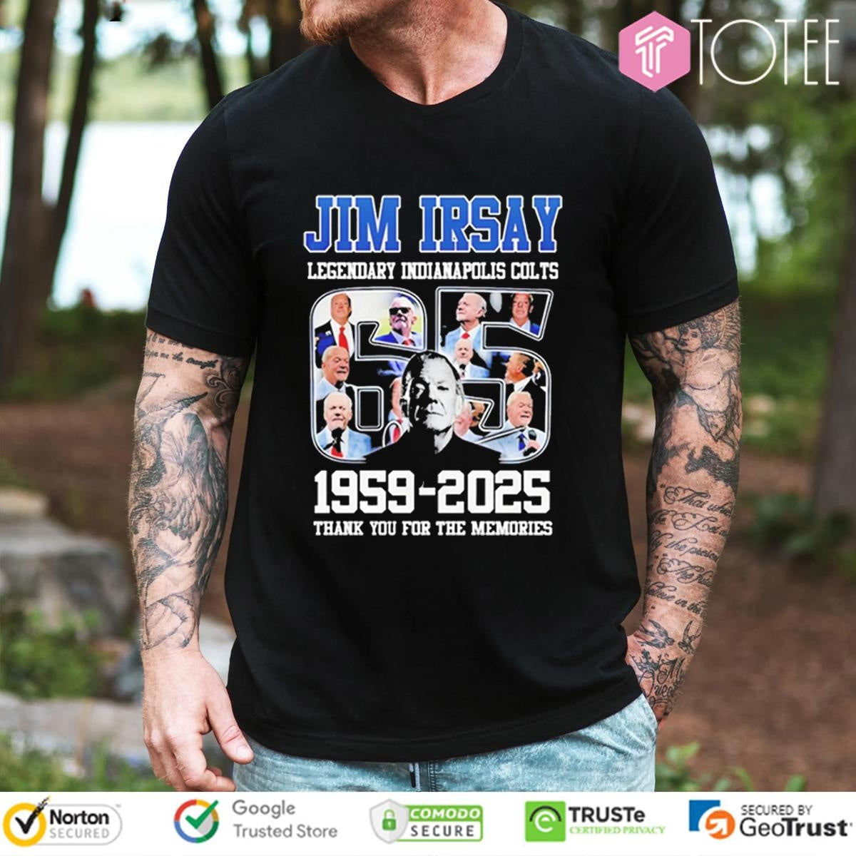 65 Years 1959-2025 Jim Irsay Legendary Indianapolis Colts T-shirt