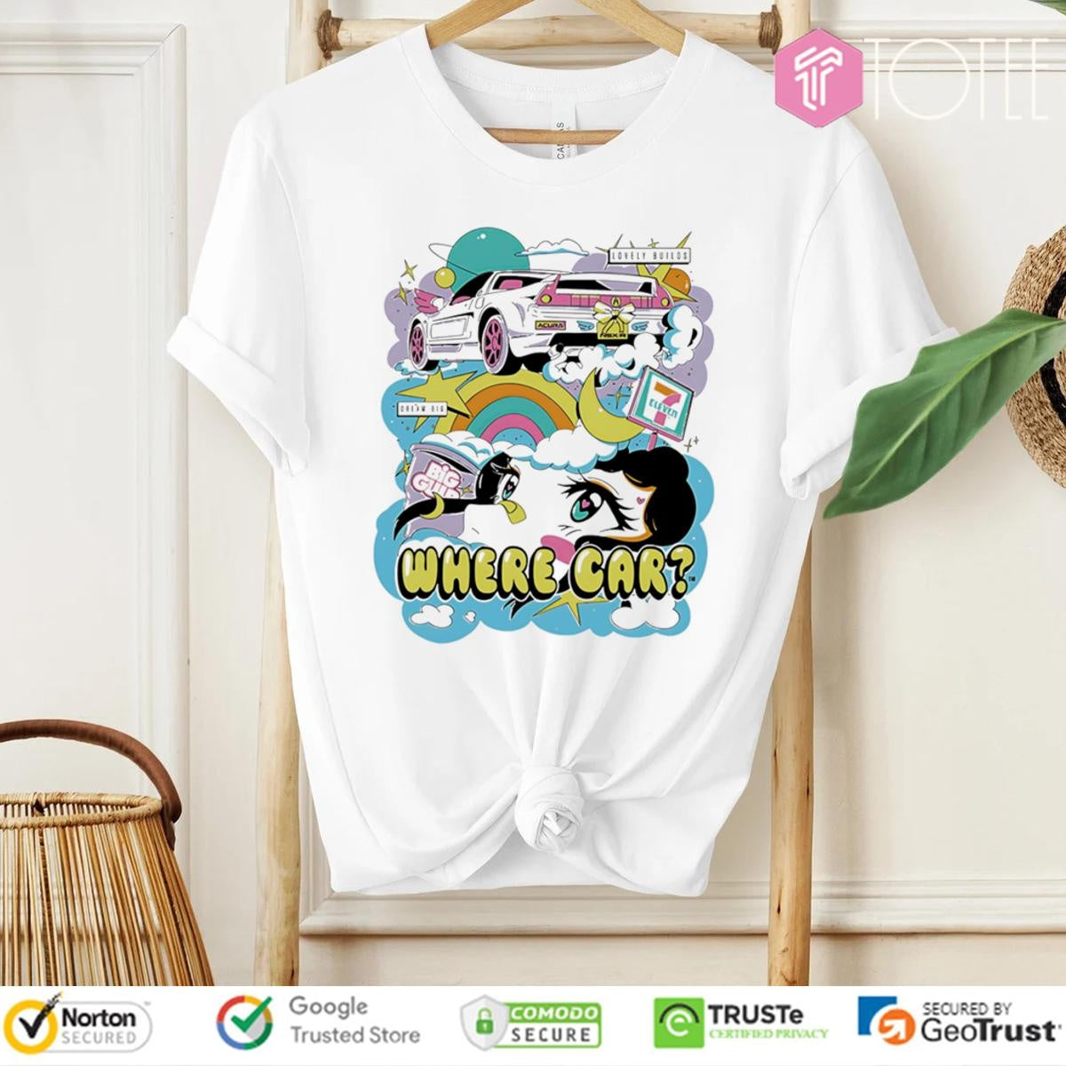 7 Eleven Where Car T-shirt