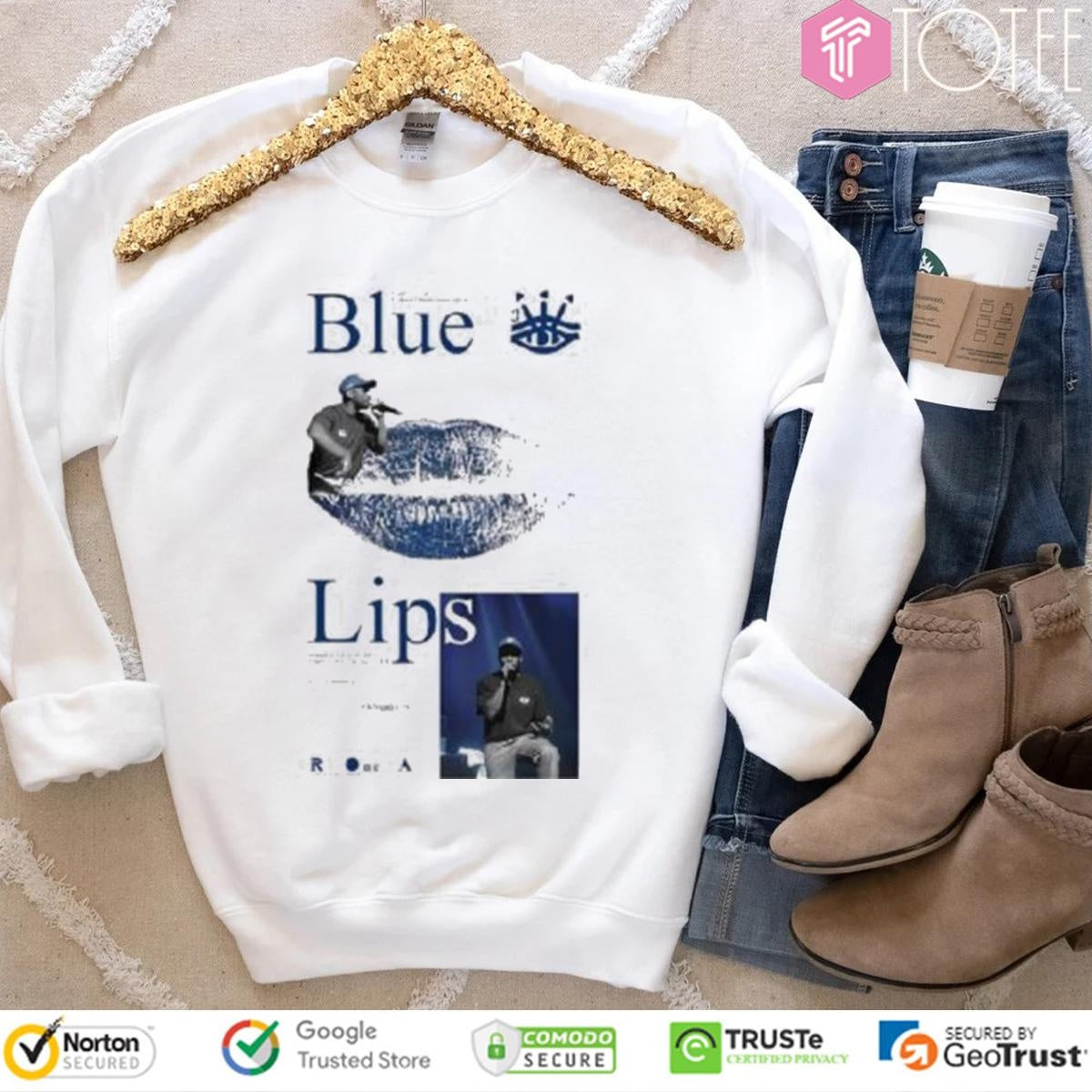 A State Of Realization An Abstract Knows Only As Blue Lips T-shirt