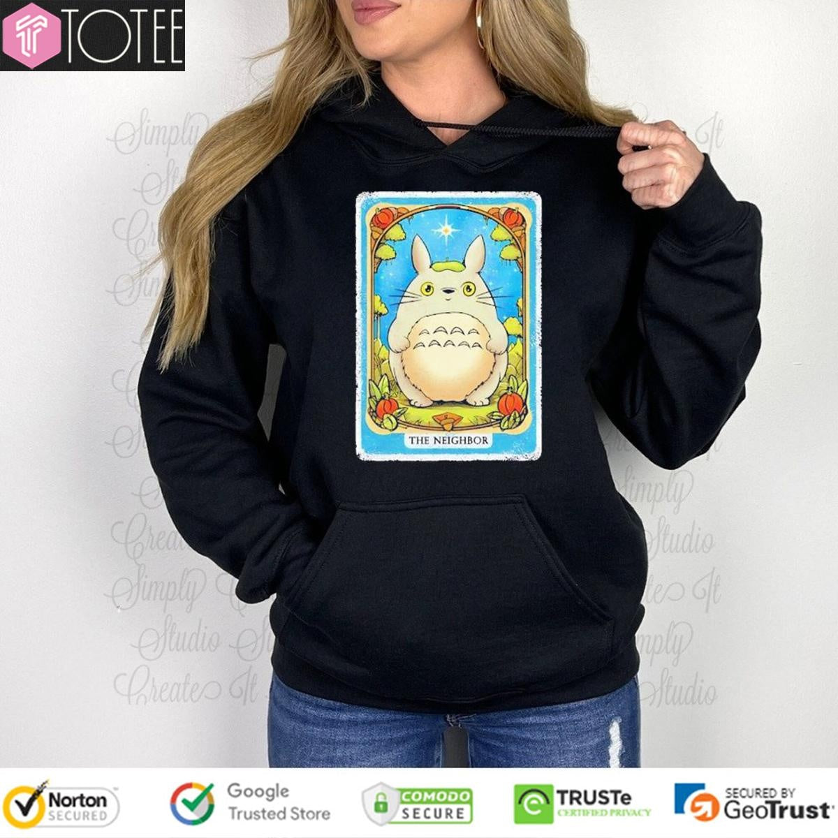 A Tarot Card The Neighbor Totoro T-shirt