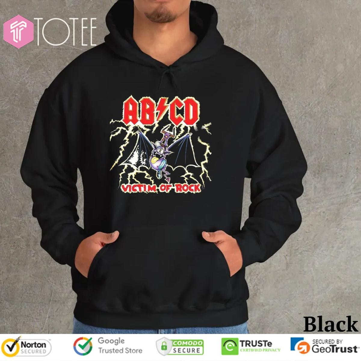 Ab Cd Victim Of Rock T-shirt