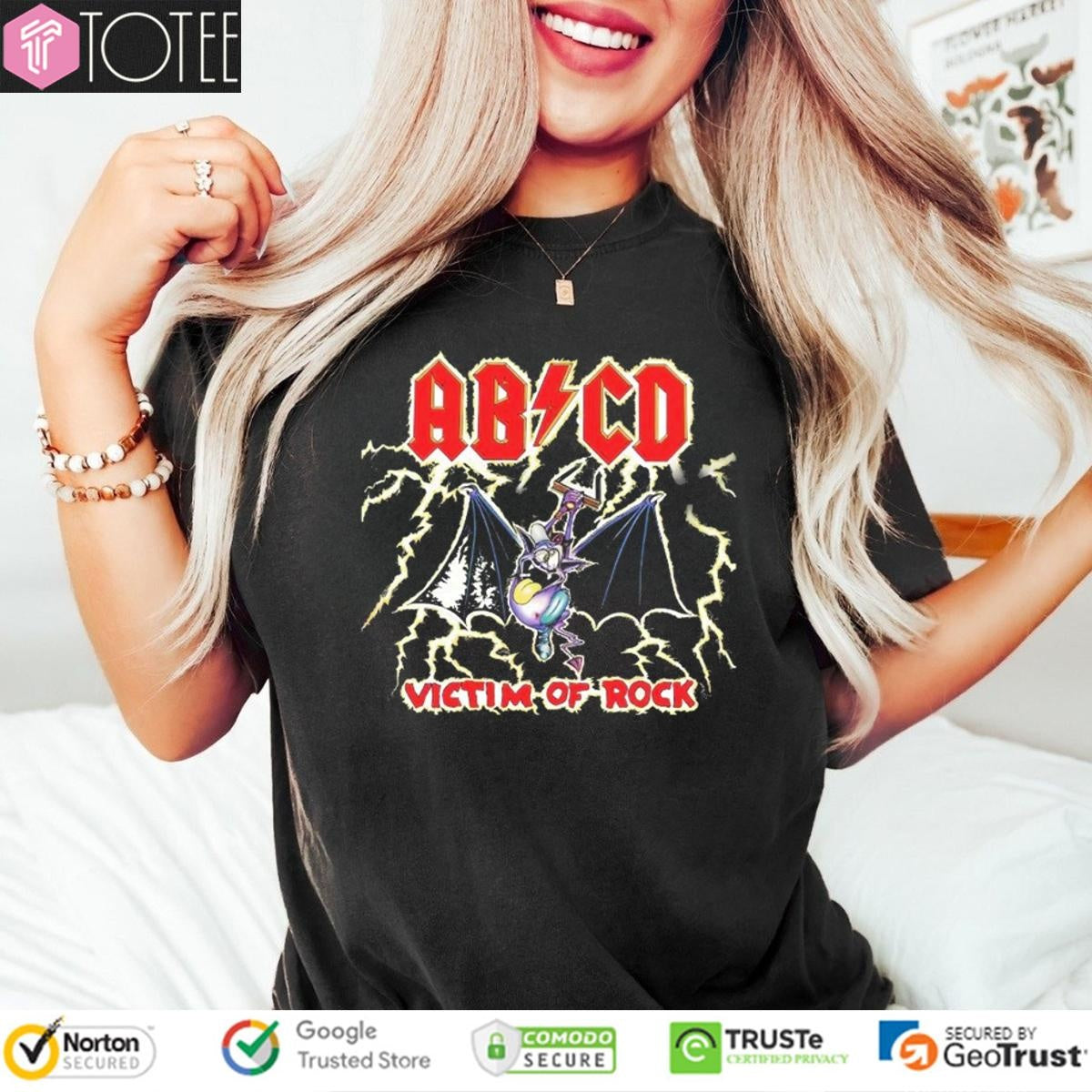 Ab Cd Victim Of Rock T-shirt