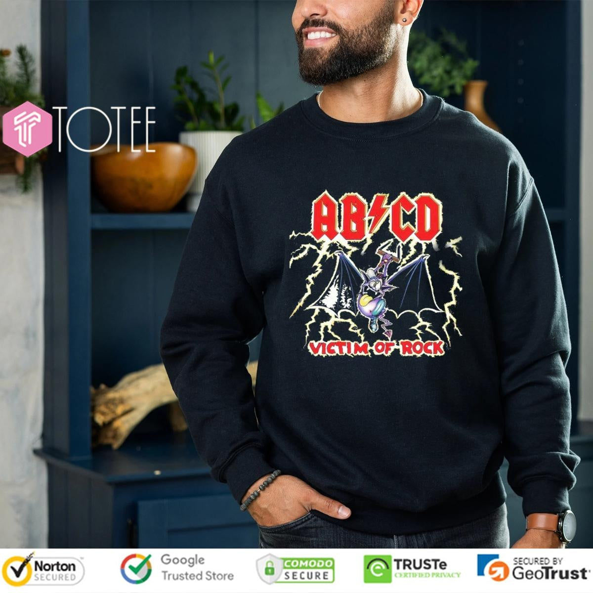 Ab Cd Victim Of Rock T-shirt