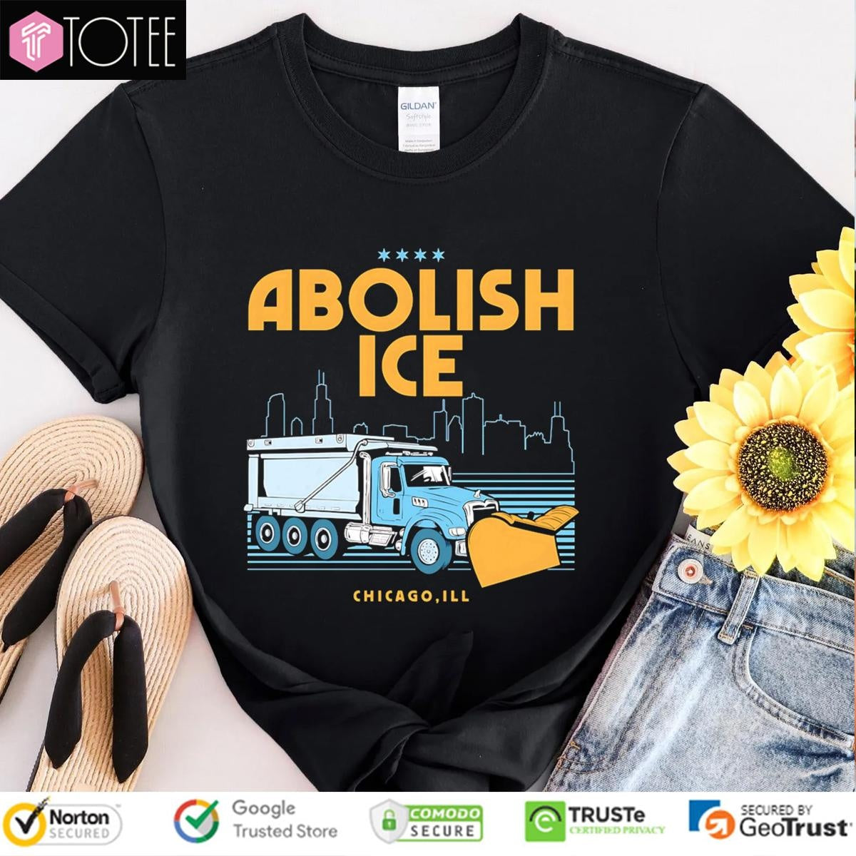 Abolish Ice Chicago Ill T-shirt