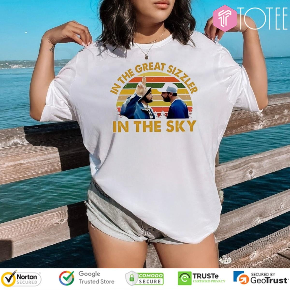 Adam Sandler In The Great Sizzler In The Sky Vintage T-shirt