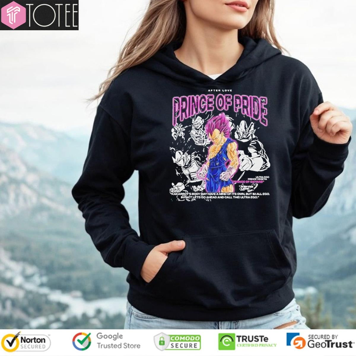 After Love Prince Of Pride Vegeta Dragon Ball Prince Of Saiyans T-shirt