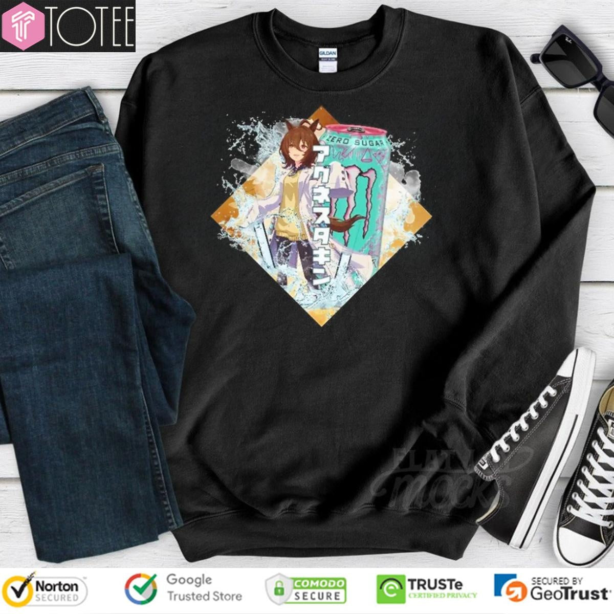 Agnes Tachyon Uma Musume Monster Energy Ultra Vice Zero Sugar T-shirt