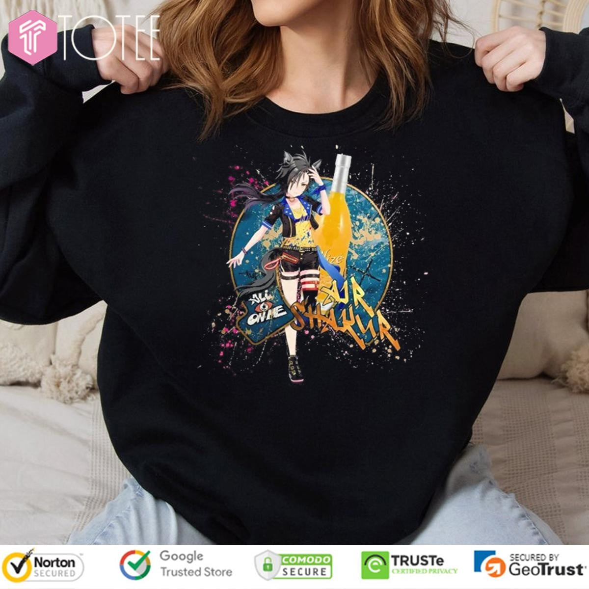 Air Shakur Uma Musume Pretty Derby Alizé Gold Drink Anime T-shirt