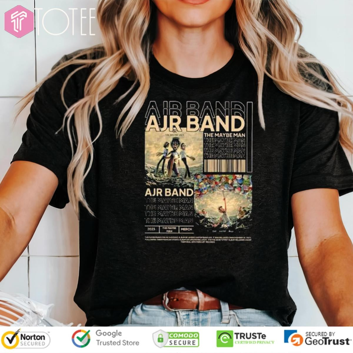 Ajr Band The May Be Man Tour 2024 T-shirt