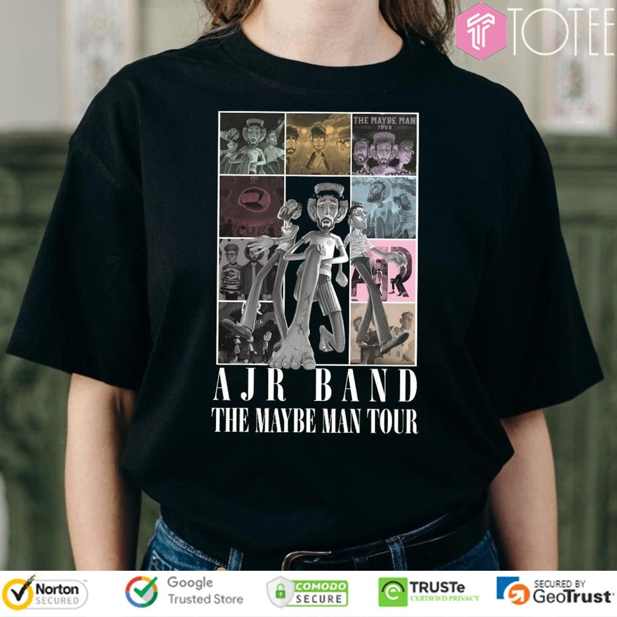 Ajr Band The May Be Man Tour Ver Eras Tour T-shirt