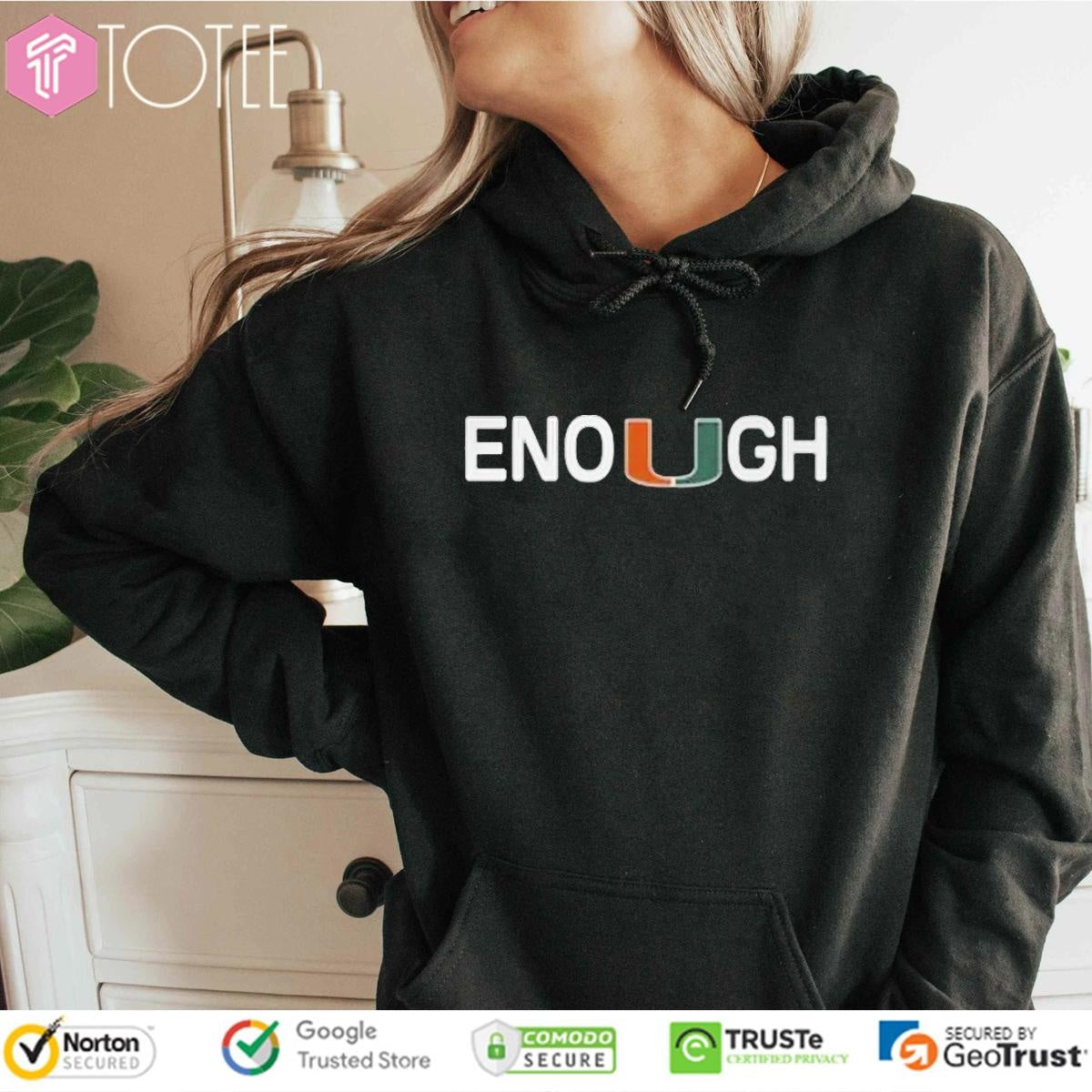 Akheem Mesidor Enough Miami Hurricanes T-shirt