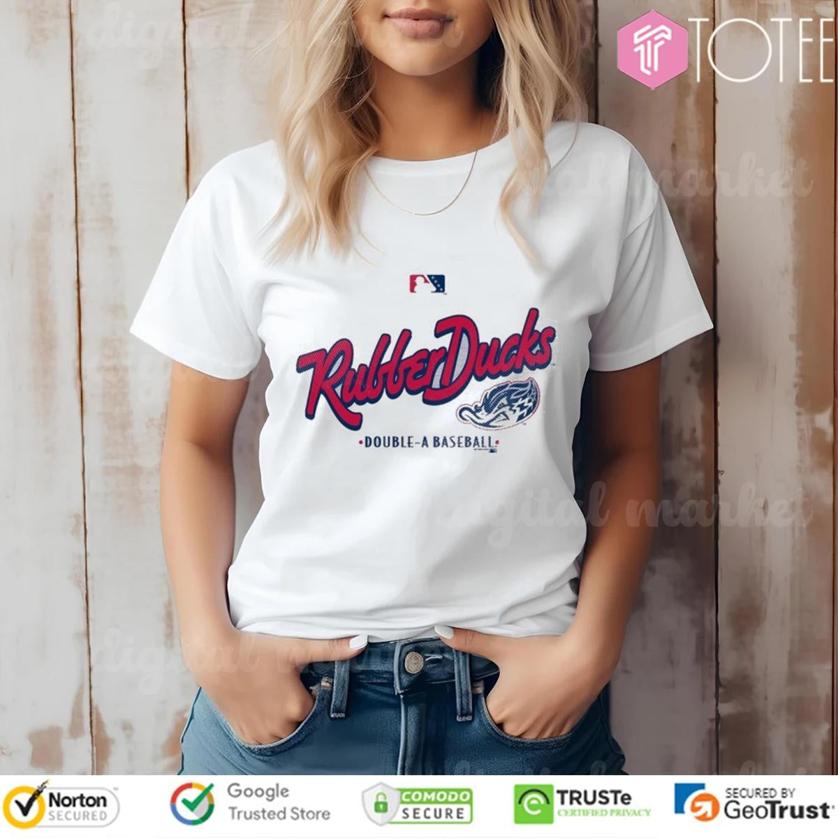 Akron Rubberducks Double A Baseball T-shirt