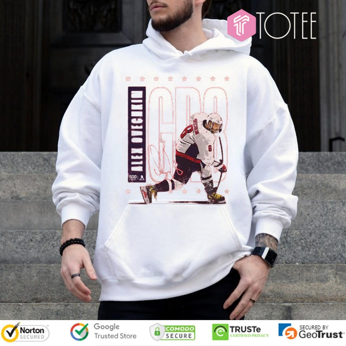 Alex Ovechkin Washington Hockey Gr8 Signature T-shirt