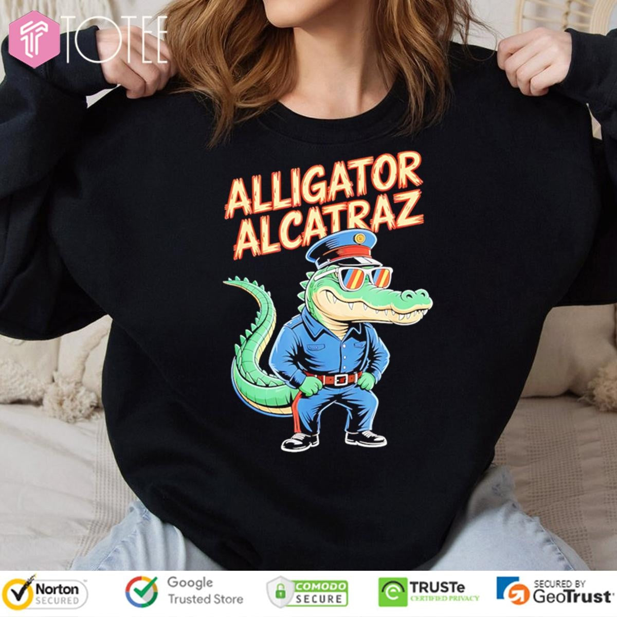 Alligator Alcatraz Crocodile T-shirt