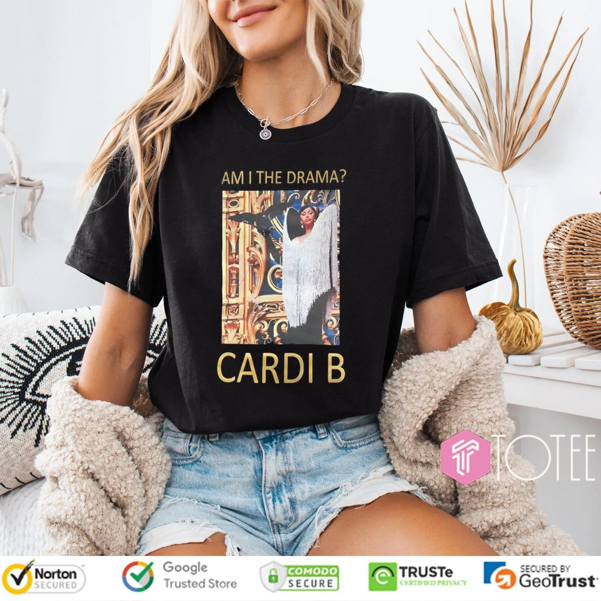 Am I The Drama Cardi B T-shirt