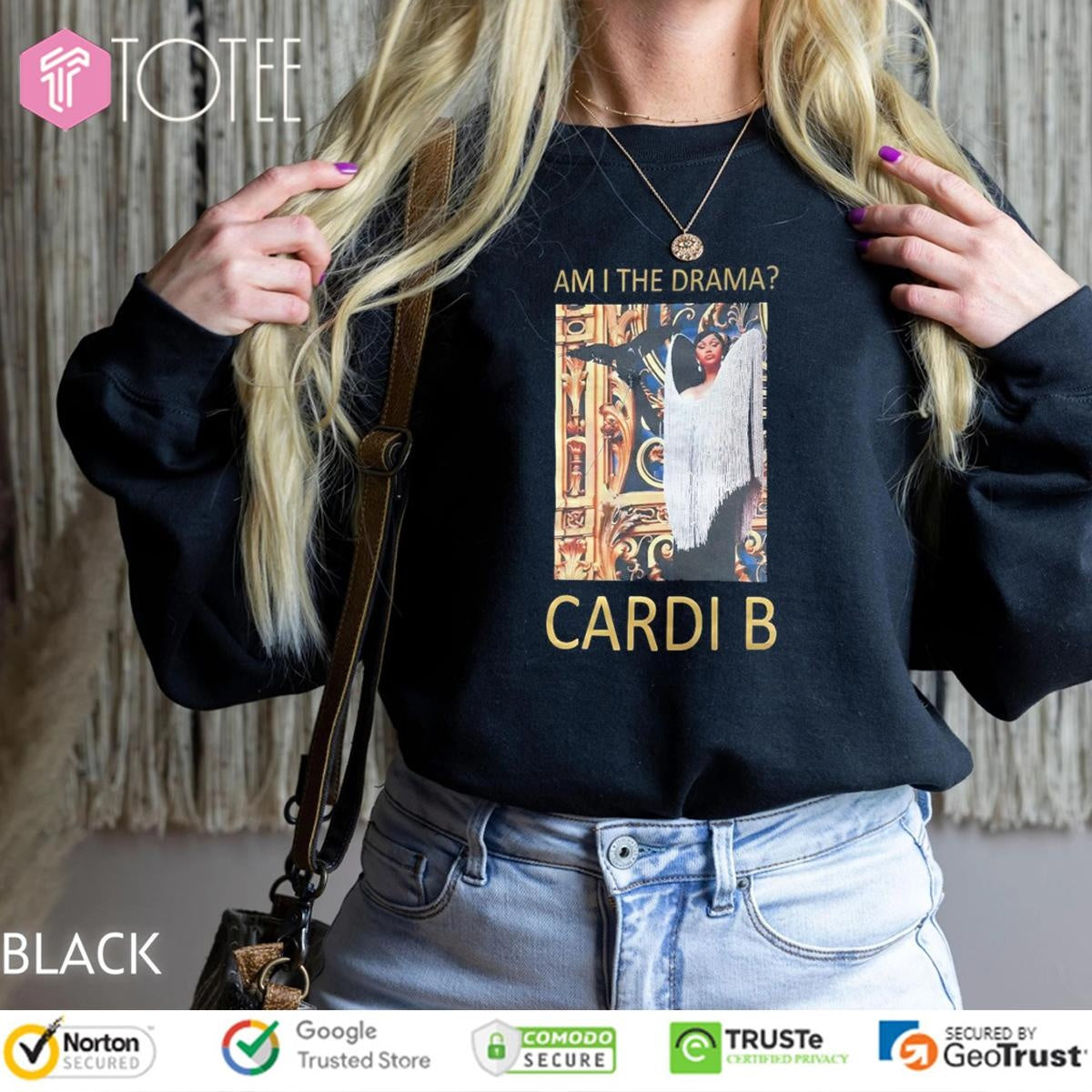 Am I The Drama Cardi B T-shirt