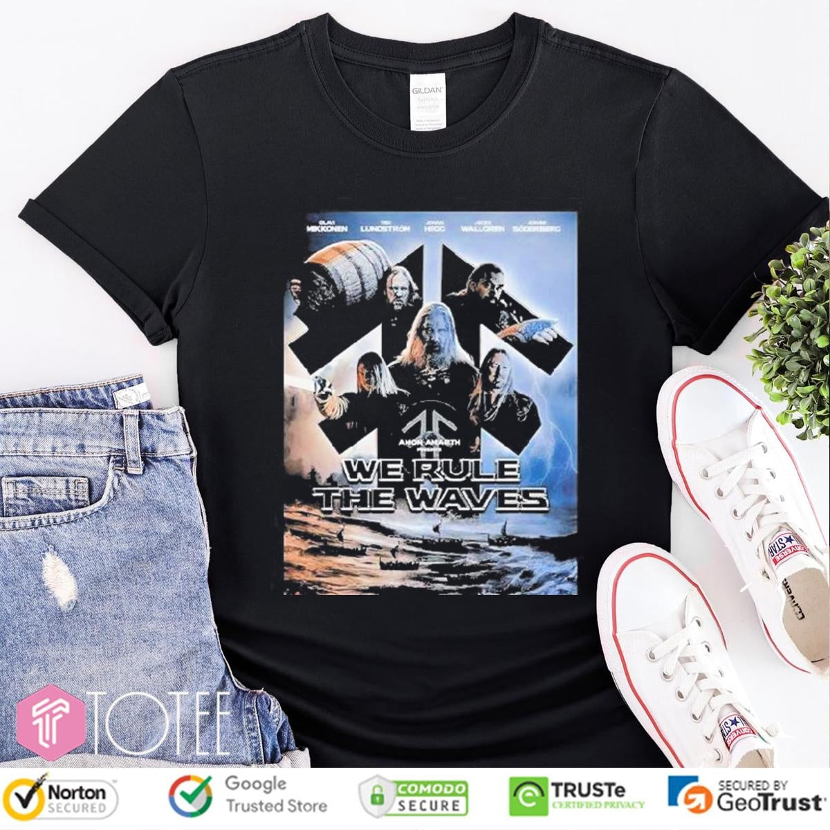 Amon Amarth We Rule The Waves Single T-shirt