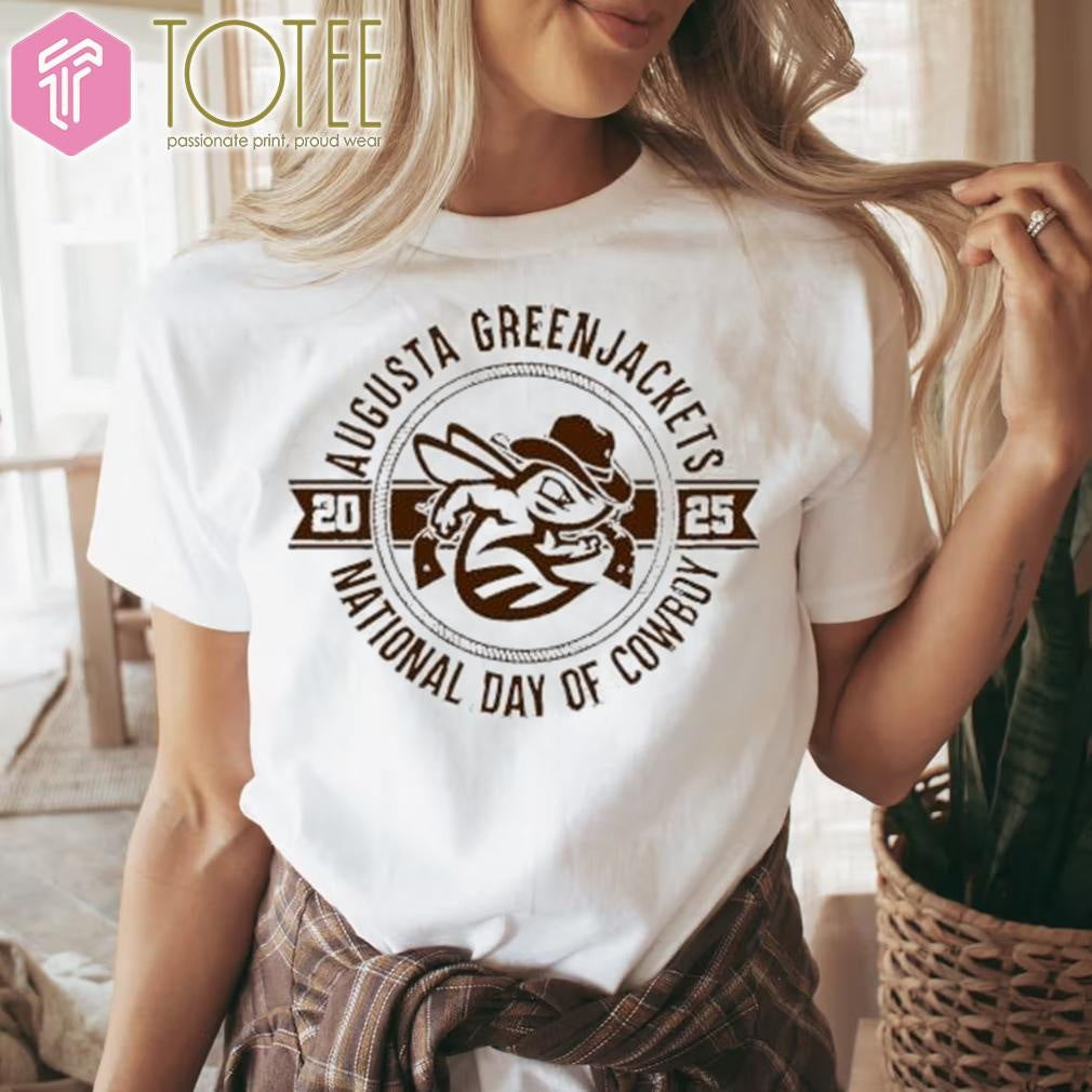 Augusta Greenjackets National Day Of The Cowboy Baseball 2025 T-shirt