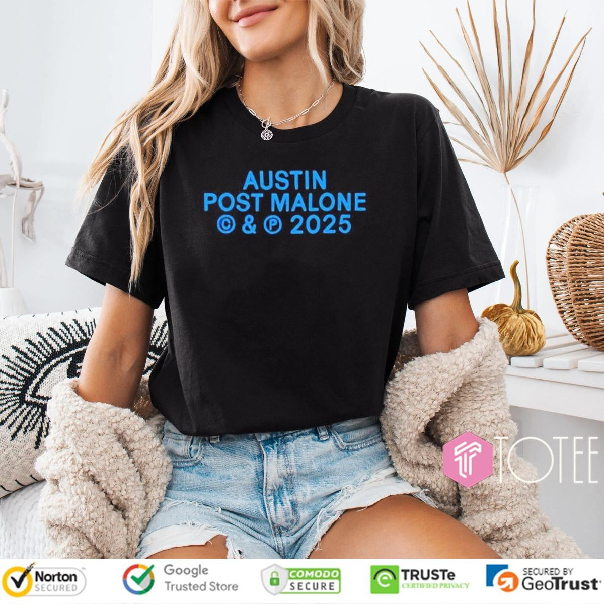 Austin Post Malone C & P 2025 T-shirt