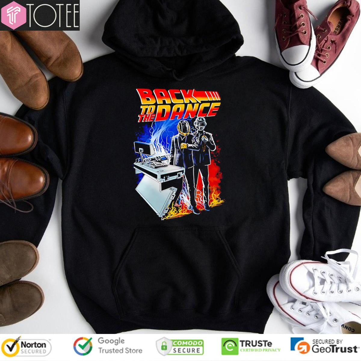 Back To The Dance Daft Punk Ver Back To The Future T-shirt