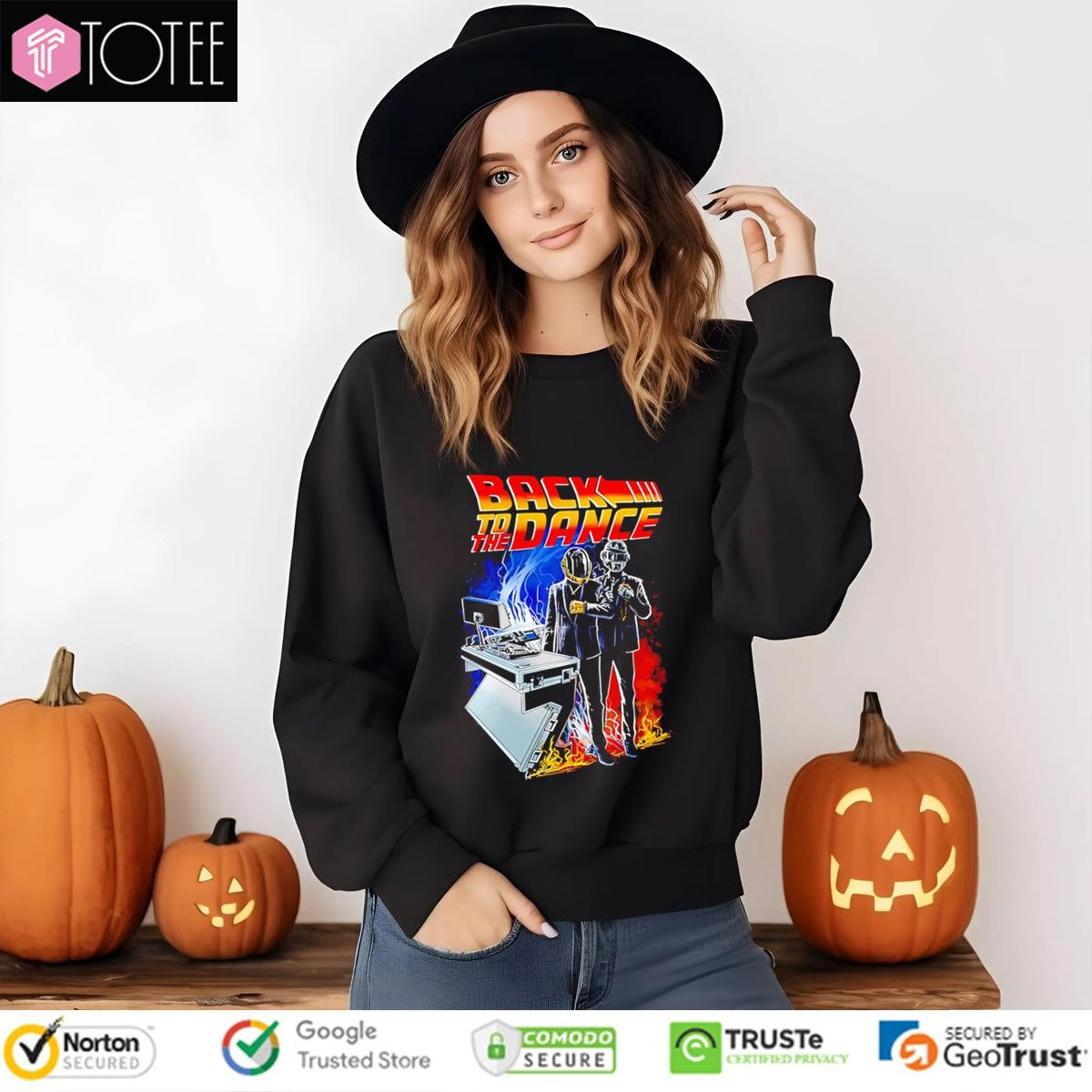 Back To The Dance Daft Punk Ver Back To The Future T-shirt