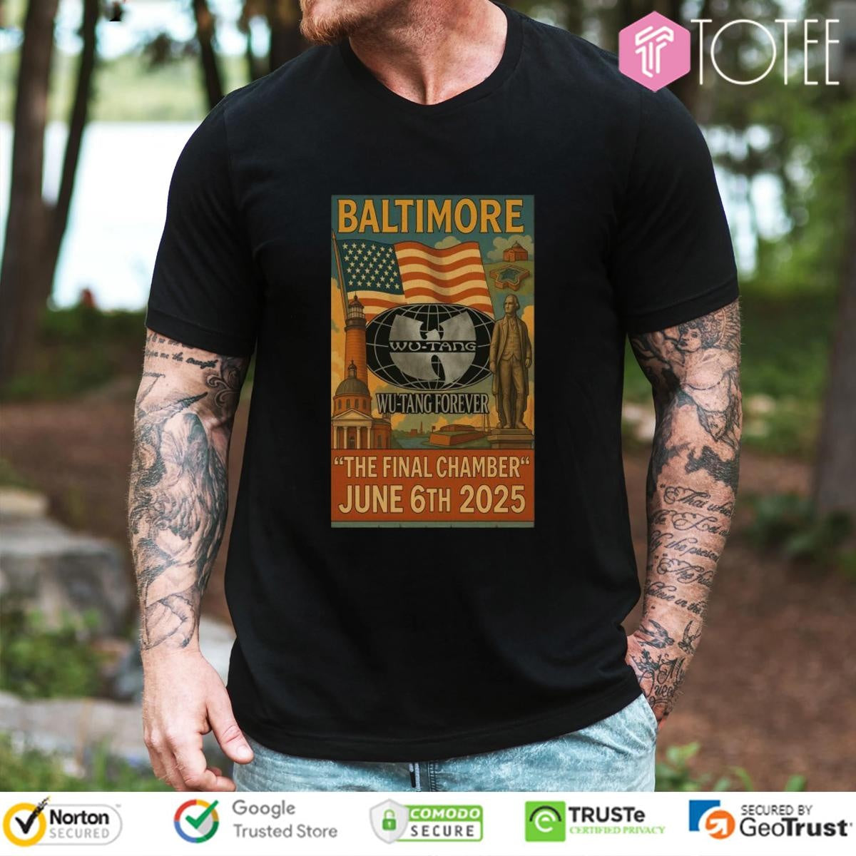 Baltimore Wu-Tang Forever The Final Chamber June 6Th 2025 T-shirt