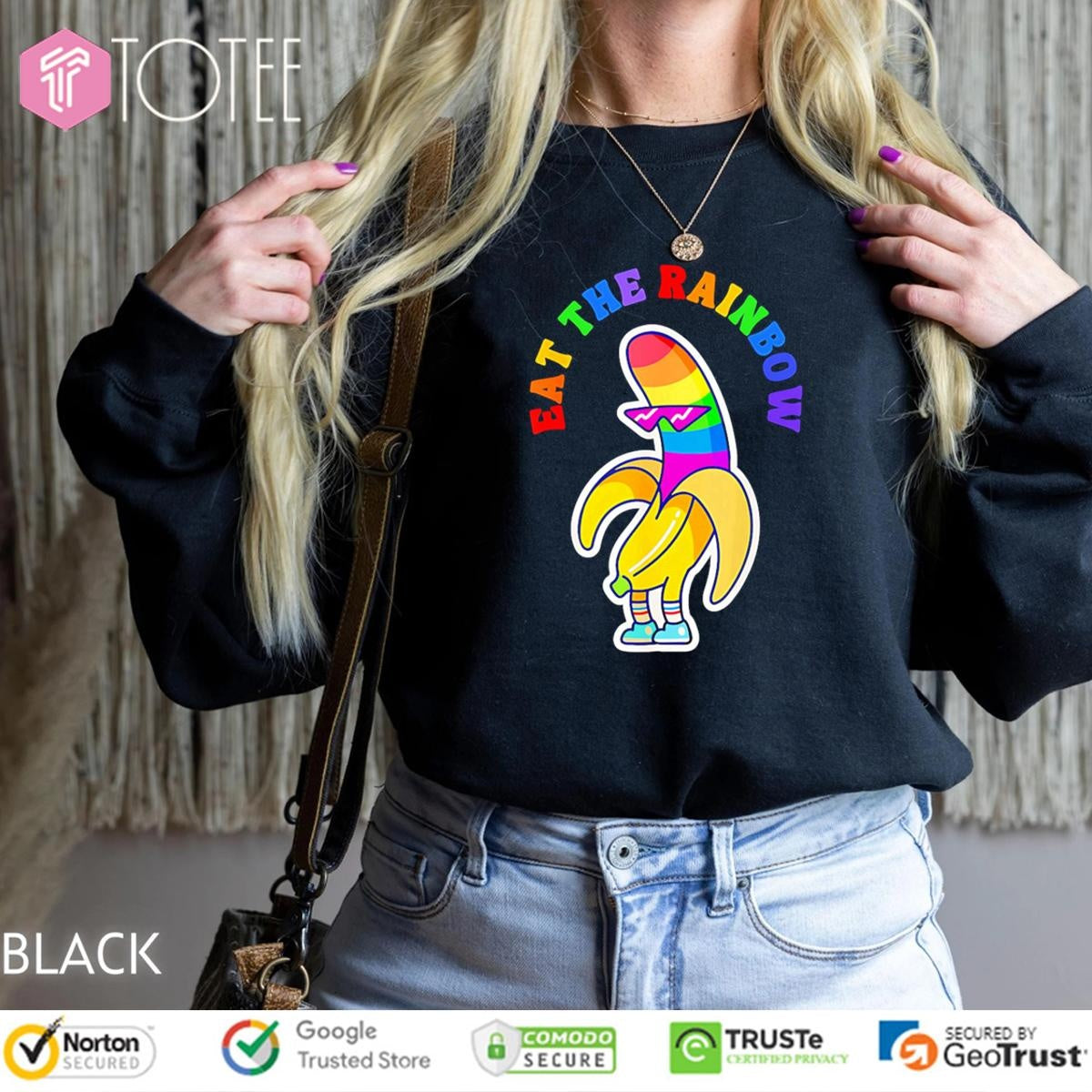 Banana Lgbt Pride Eat The Rainbow T-shirt