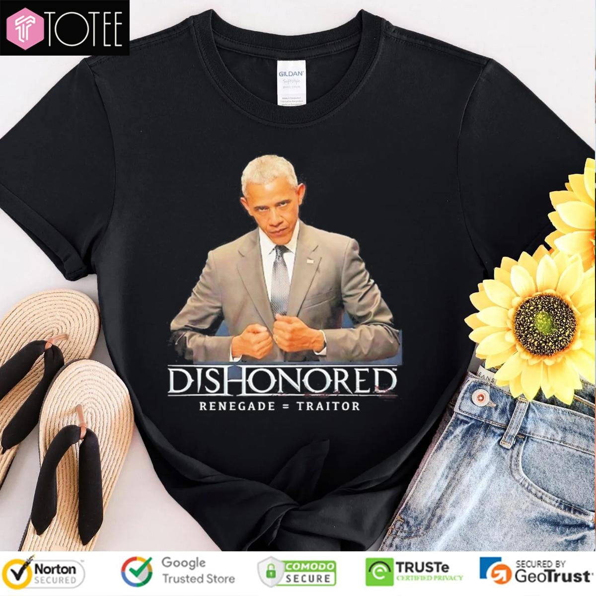 Barack Obama Dishonored Renegade Like Traitor T-shirt