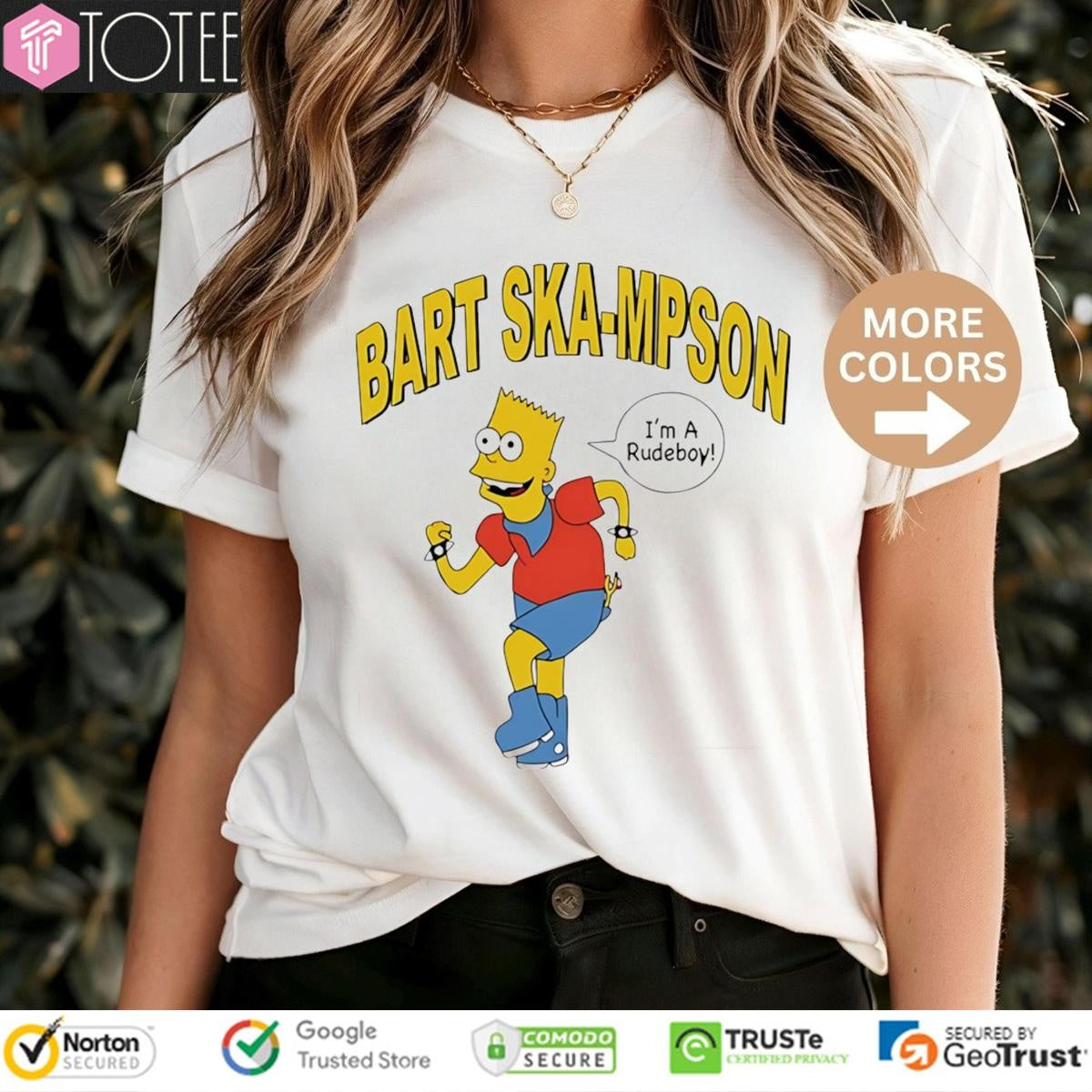 Bart Skampson Im A Rudeboy Bart Simpson T-shirt