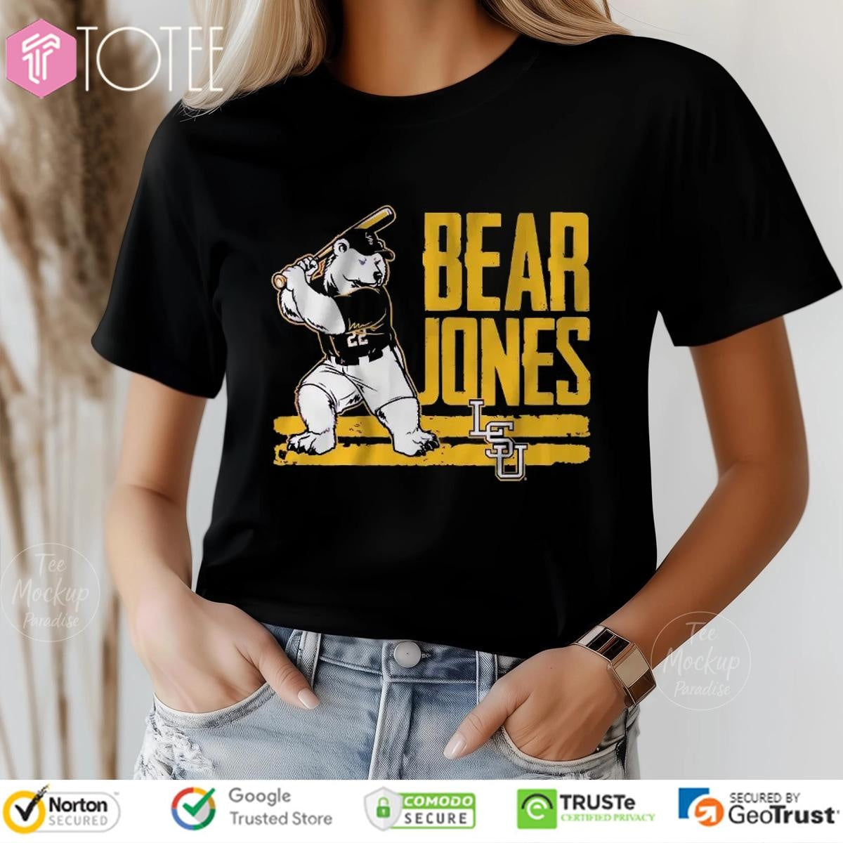 Bear Jones Lsu Tigers Baseball Jared Jones T-shirt