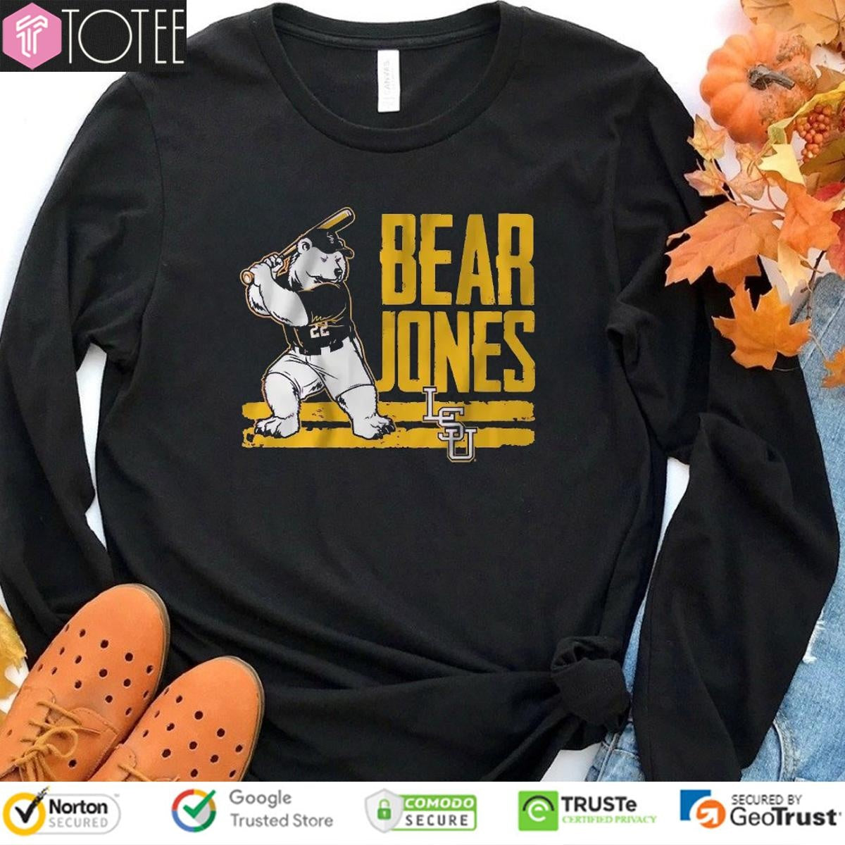 Bear Jones Lsu Tigers Baseball Jared Jones T-shirt