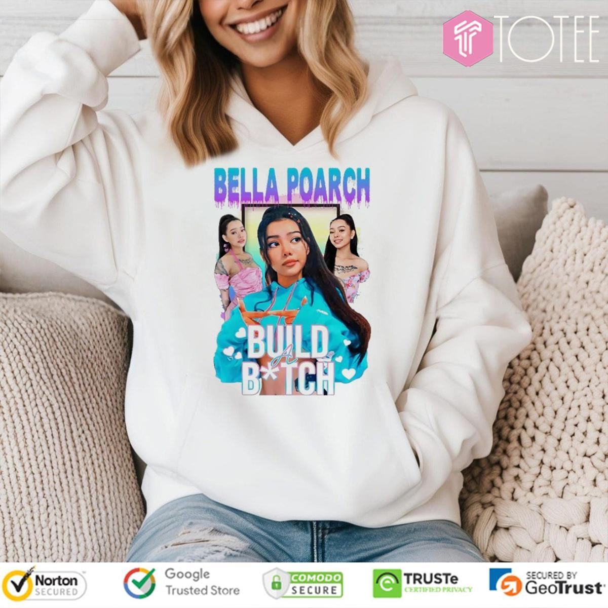 Bella Poarch Build Bitch Graphic Bootleg T-shirt