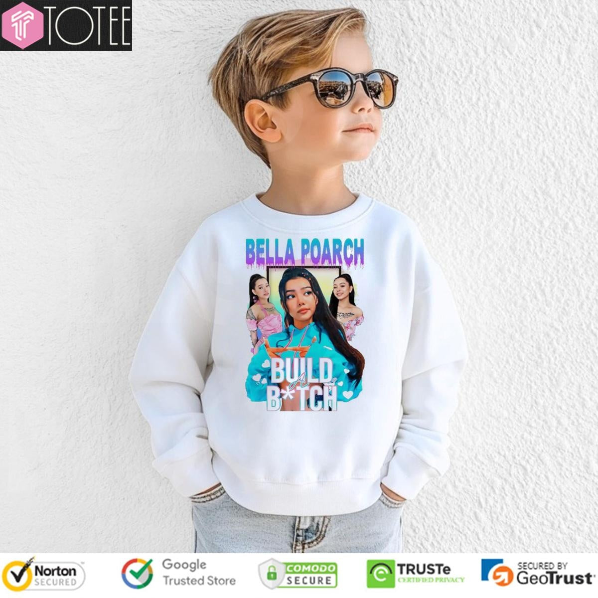 Bella Poarch Build Bitch Graphic Bootleg T-shirt