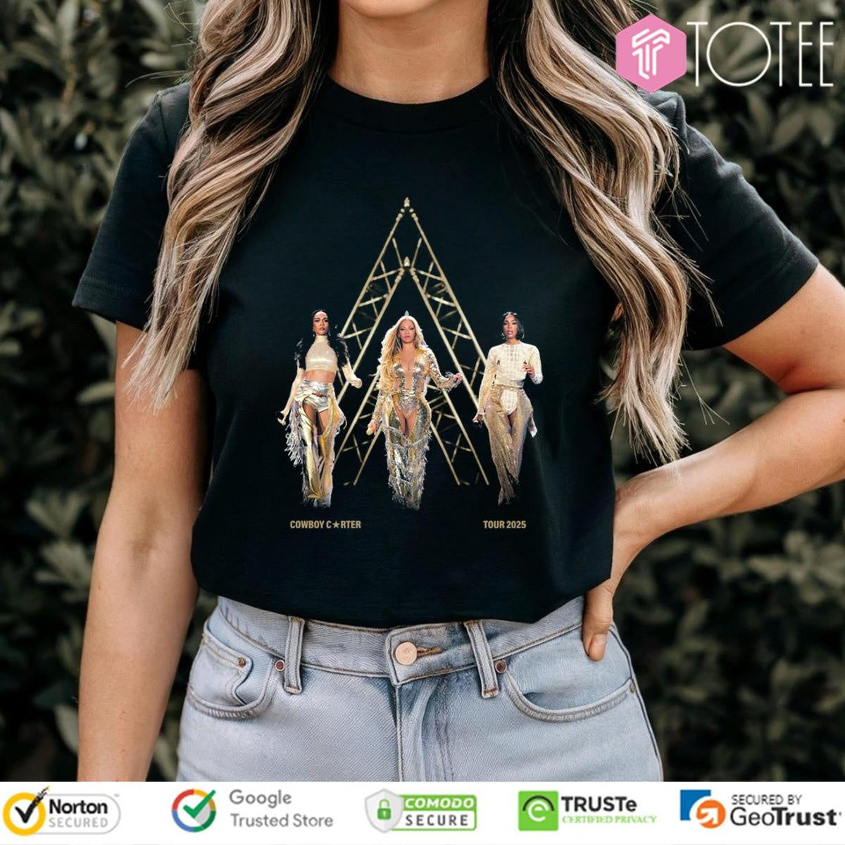 Beyoncé Kelly Rowland Michelle Williams Cowboy Carter Tour 2025 T-shirt