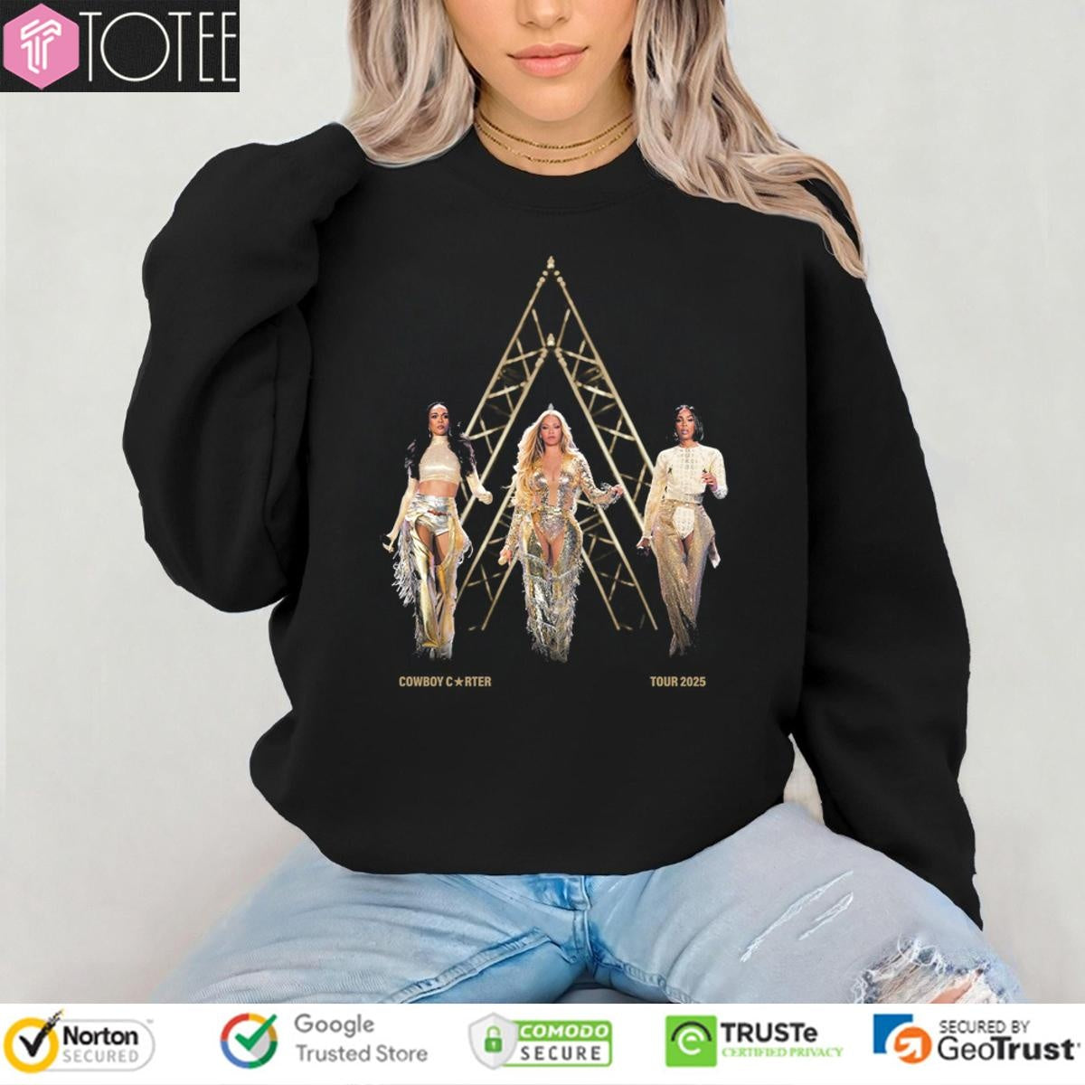 Beyoncé Kelly Rowland Michelle Williams Cowboy Carter Tour 2025 T-shirt