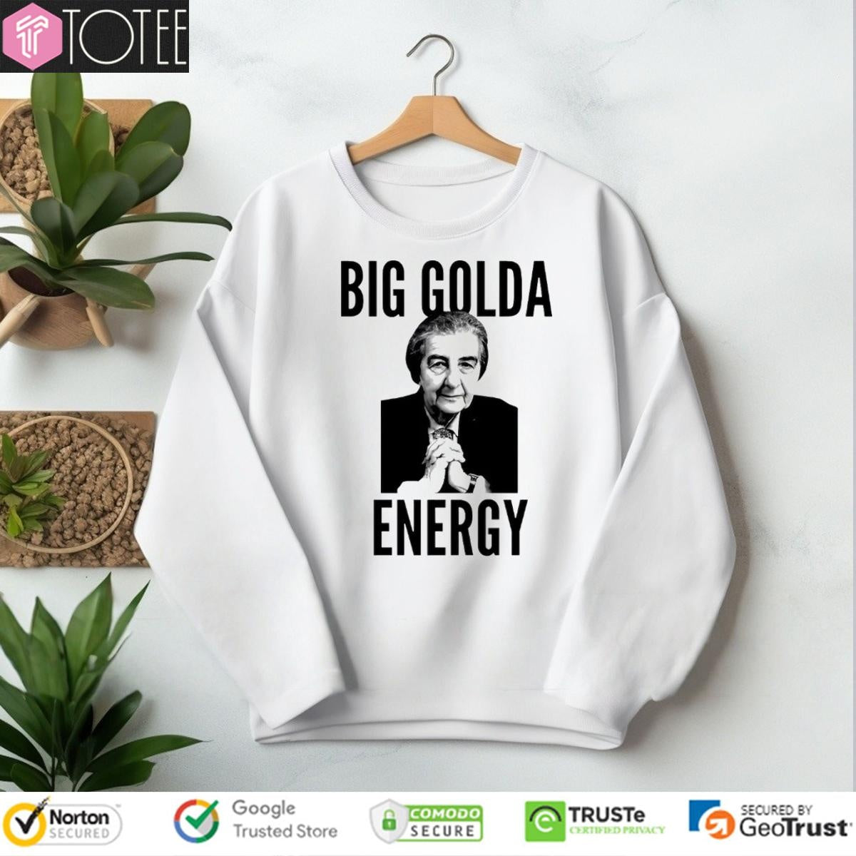 Big Golda Energy Golda Meir T-shirt