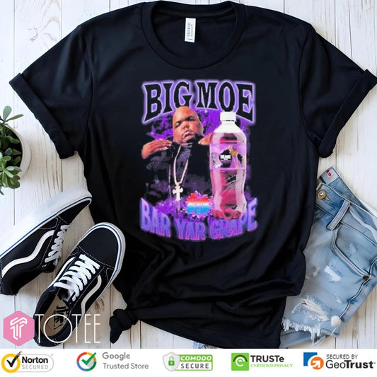 Big Moe Bar Yar Grape Vintage Bootleg T-shirt