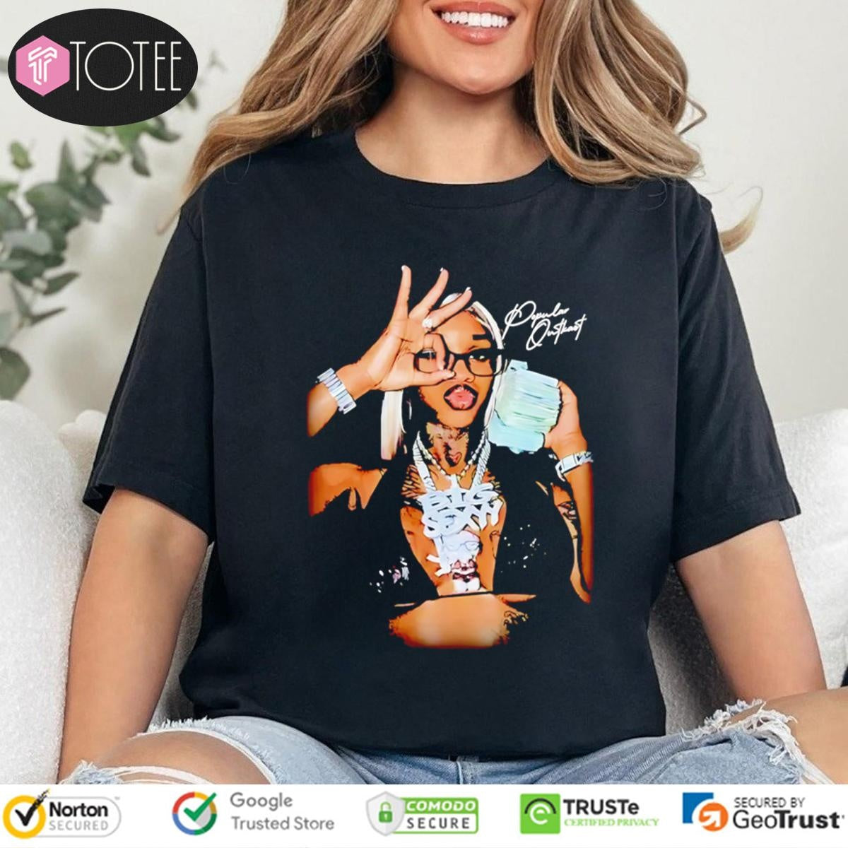 Big Sexyy Red Signature Graphic T-shirt