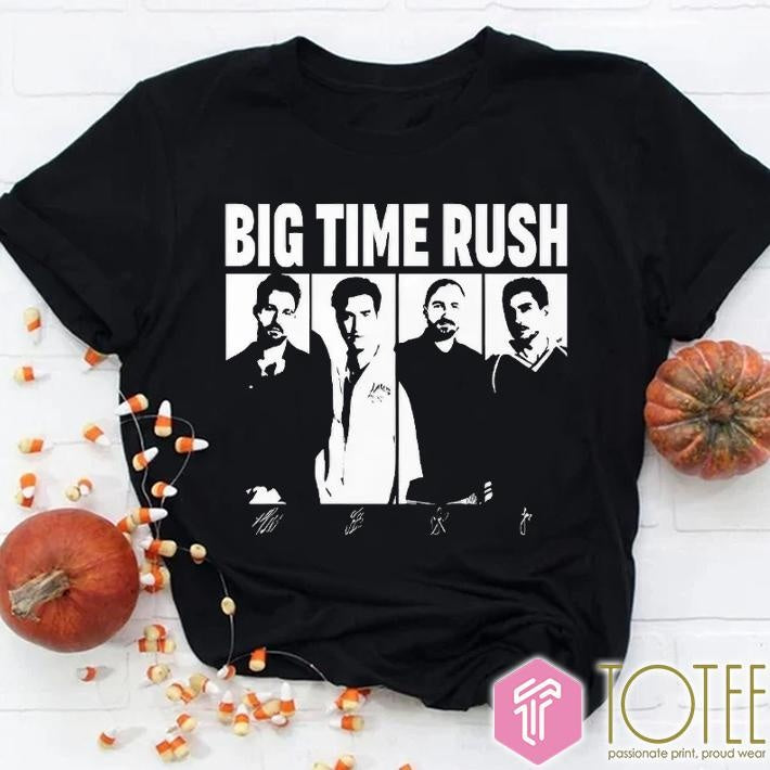 Big Time Rush Tour 2025 Signatures T-shirt