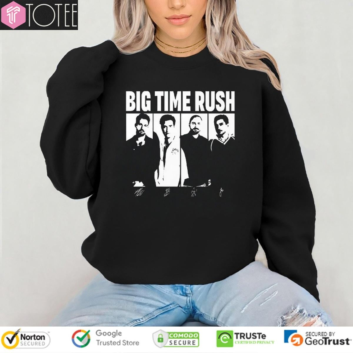 Big Time Rush Tour 2025 Signatures T-shirt