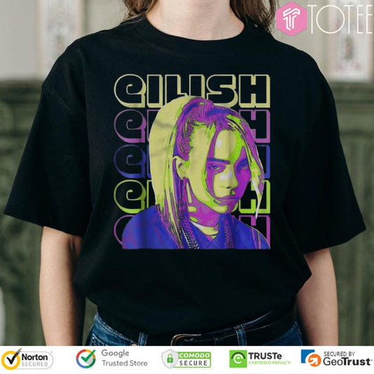 Billie Eilish Fan Lover Graphic Retro T-shirt