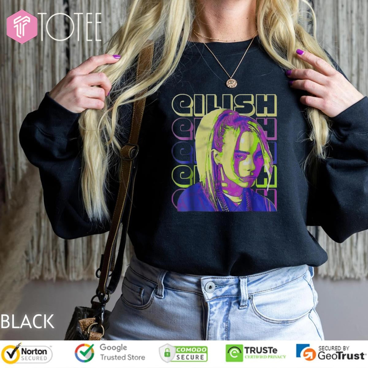 Billie Eilish Fan Lover Graphic Retro T-shirt