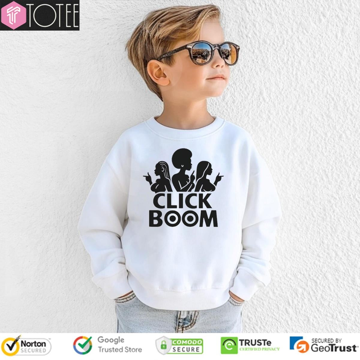 Black Girls Click Boom Sweatshirt