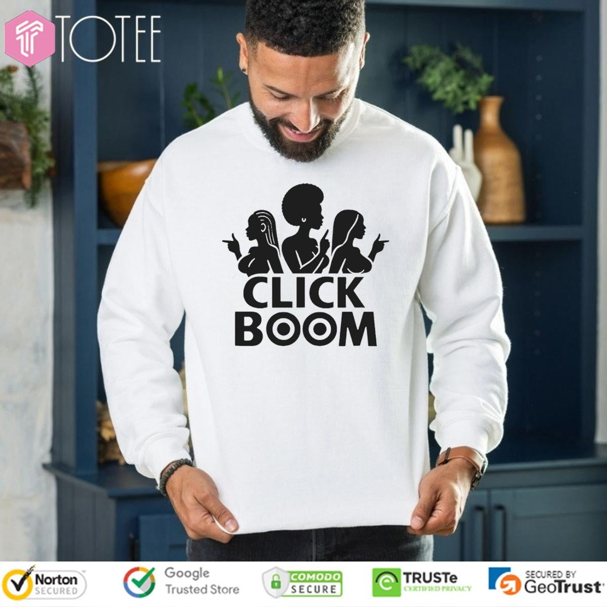 Black Girls Click Boom Sweatshirt