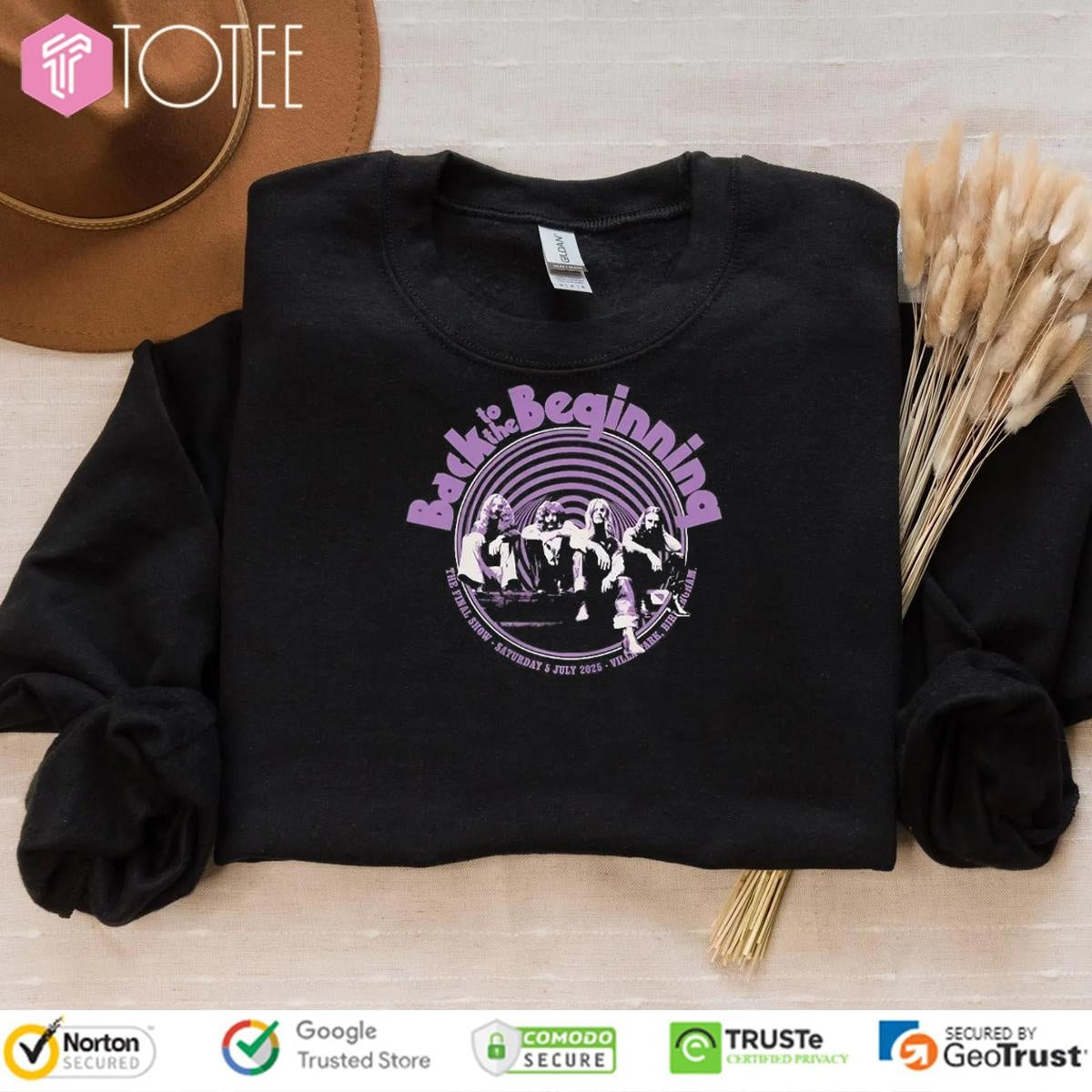 Black Sabbath Back To The Beginning The Final Show Saturday 5 July T-shirt