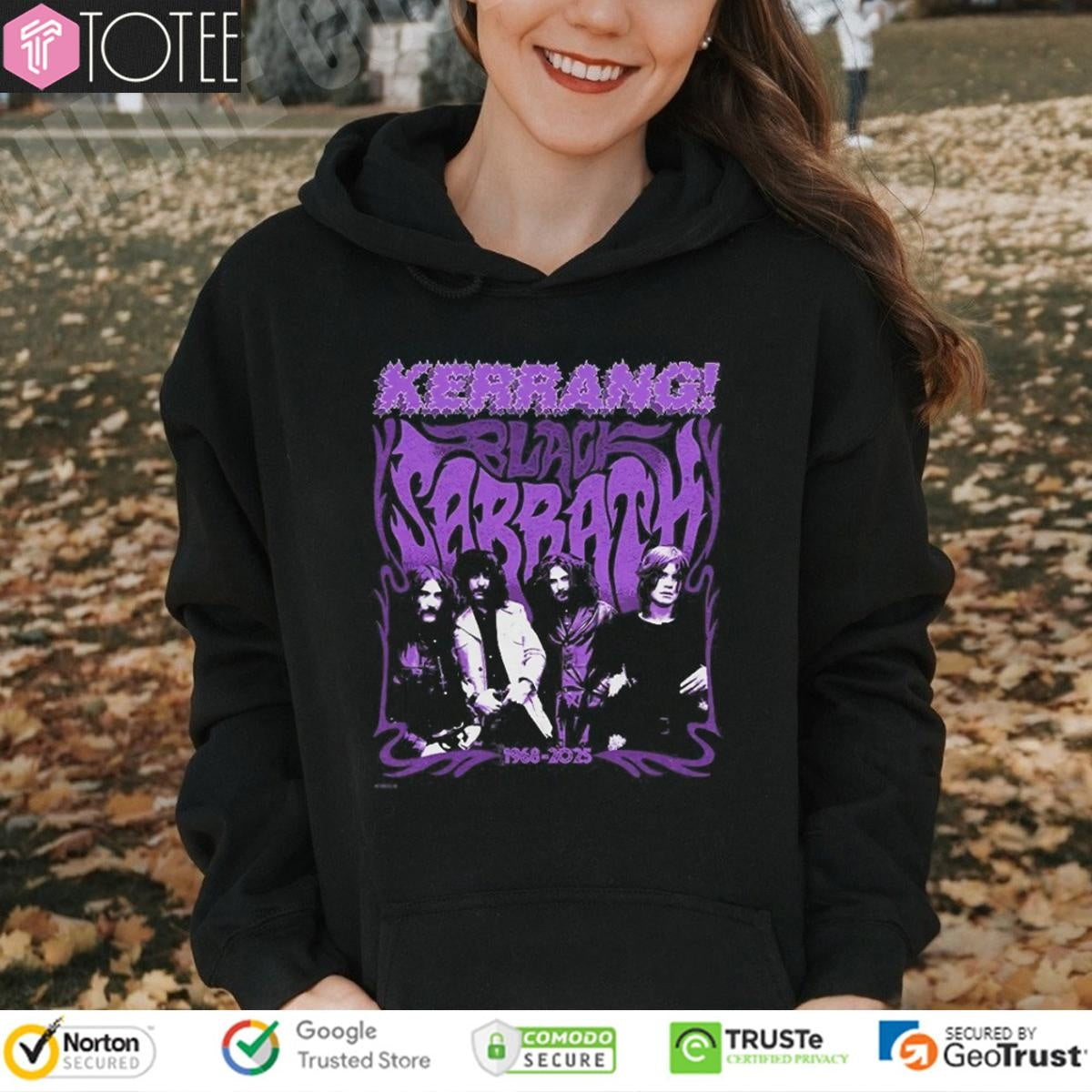 Black Sabbath X Kerrang 1968-2025 T-shirt